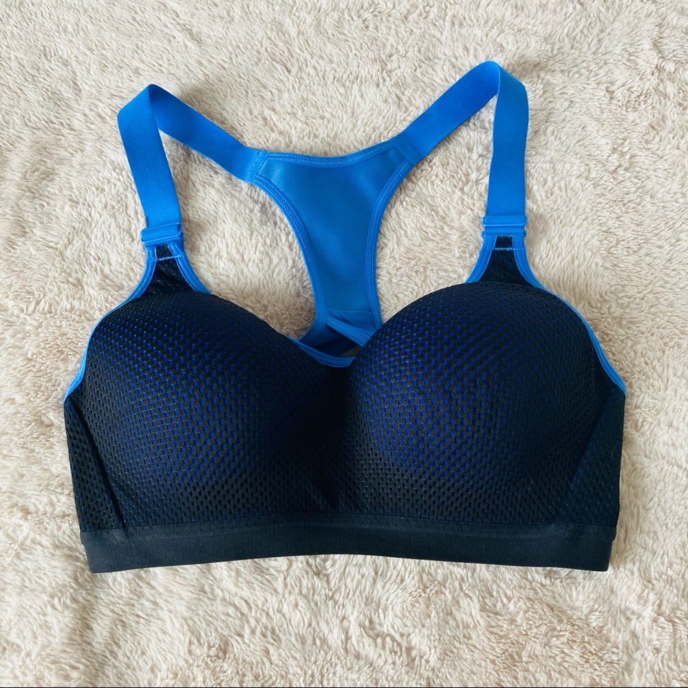 VSX Sport Blue/Black 32D Sports Bra